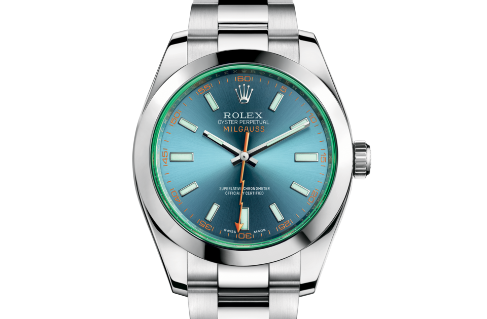 Rolex Milgauss Oyster, 40 mm, Oystersteel  M116400GV-0002