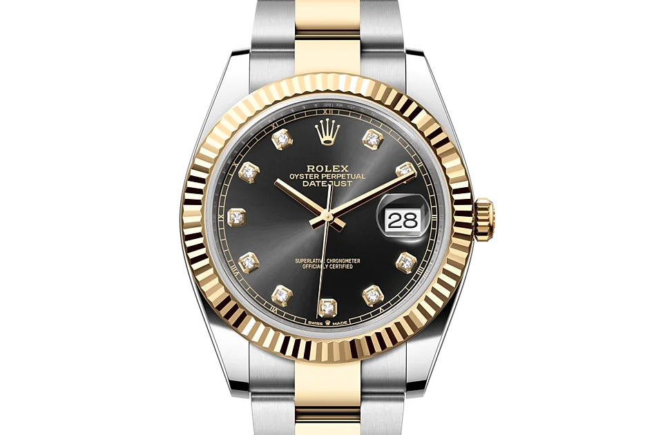 ROLEX Datejust M126333-0005 Oyster, 41 mm, Oystersteel and yellow gold