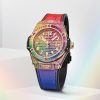 Hublot Big Bang ONE CLICK KING GOLD RAINBOW Ref# 485.OX.9900.LR.0999