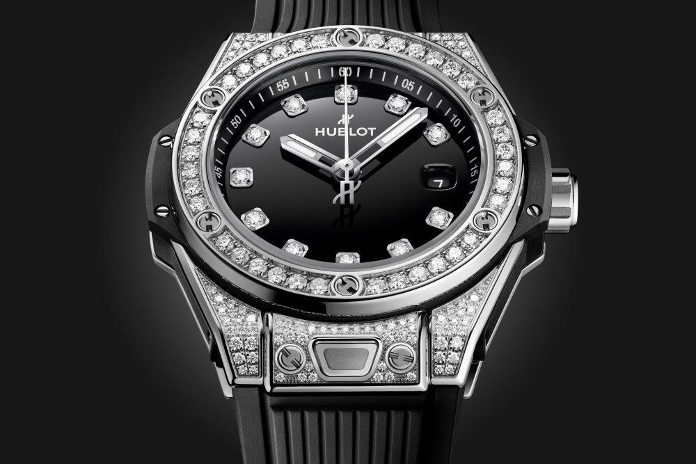 Hublot Big Bang ONE CLICK STEEL PAVÉ Ref# 485.SX.1270.RX.1604