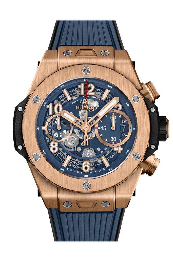 Hublot Big Bang, Unico King Gold Blue, 42mm, Ref# 441.OX.5189.RX