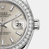 Rolex Lady-Datejust 28, Oystersteel and 18k White Gold, Ref# 279384RBR-0007