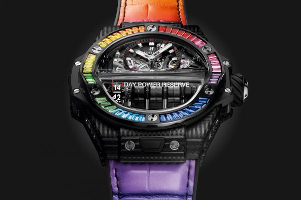 Hublot Big Bang MP-11 POWER RESERVE 14 DAYS 3D CARBON RAINBOW Ref# 911.QD.0123.LR.4099