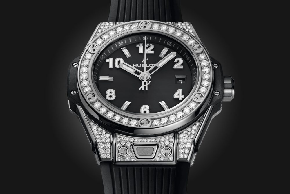 Hublot Big Bang ONE CLICK STEEL PAVÉ Ref# 485.SX.1170.RX.1604