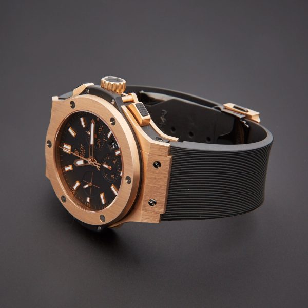 Hublot Big Bang, Gold Chronograph, 18k Rose Gold, 44 mm, Ref# 301.RX.1180.RX