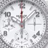 Hublot Big Bang, Steel White Diamonds Chronograph, 41 mm, Ref# 342.SE.230.RW.114