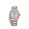 Rolex Datejust 36mm, Oystersteel and 18k Everose Gold, Ref# 126231-0038