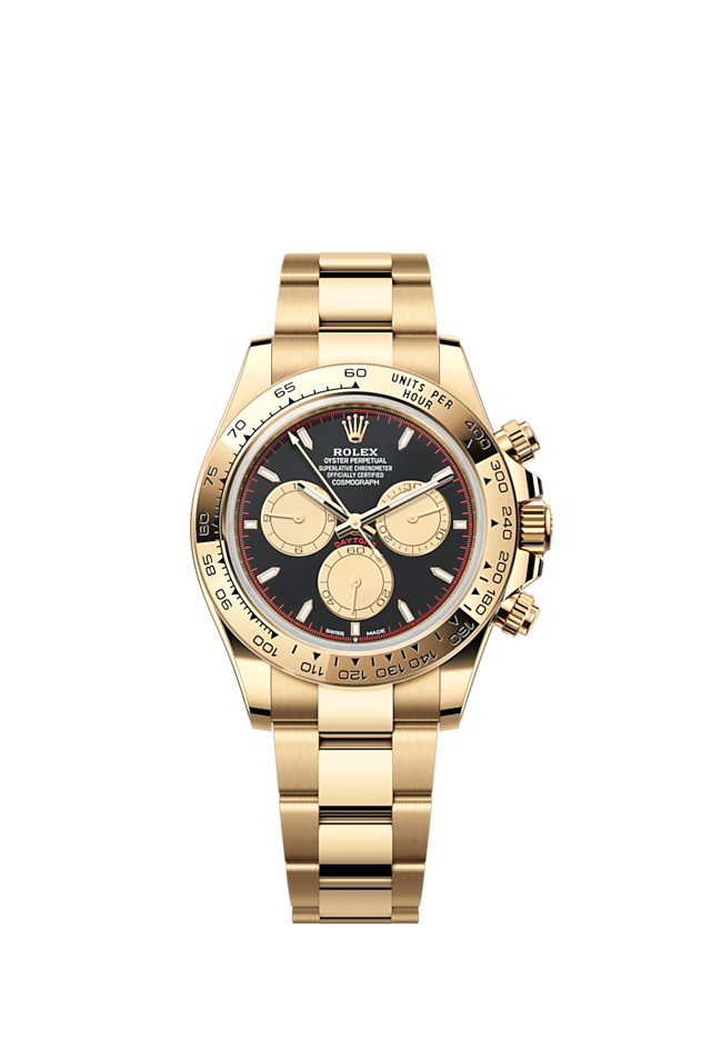 Rolex Cosmograph Daytona 40mm, 18k Yellow Gold, Ref# 126508-0002