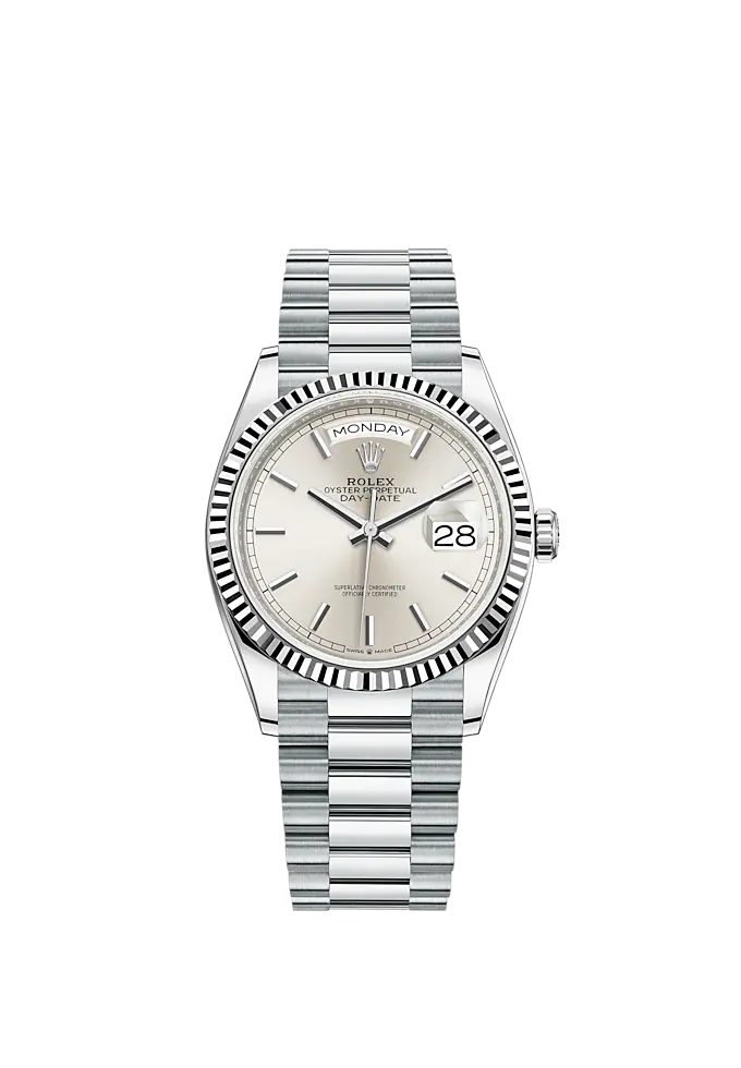 Rolex Day-Date, 36mm, Platinum, Ref# 128236-0001