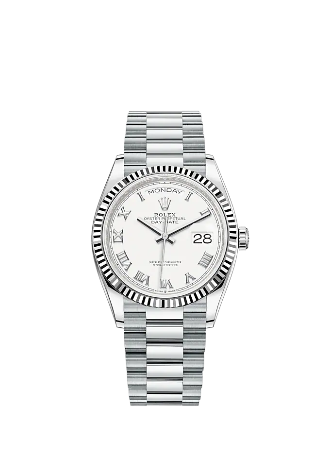 Rolex Day-Date, 36mm, Platinum, Ref# 128236-0007