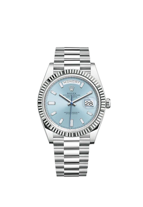 Rolex Day-Date, 40mm, Platinum, Ref# 228236-0006