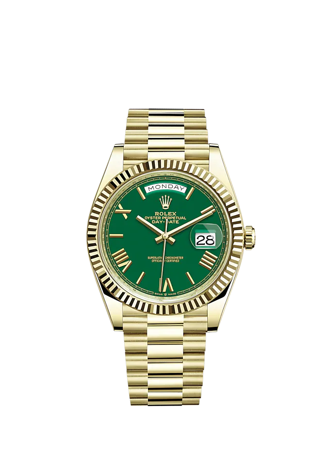 Rolex Day-Date 40mm, 18k Yellow Gold, Ref# 228238-0061