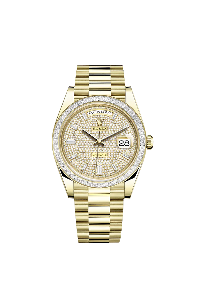 Rolex Day-Date 40mm, 18k Yellow Gold, Ref# 228398tbr-0036