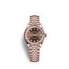 Rolex Lady-Datejust 28, 18k Everose Gold, Ref# 279175-0010