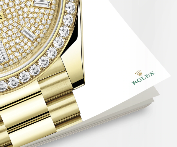 Rolex Day-Date, 40mm, 18k Yellow Gold and Diamonds, Ref# 228348rbr-0037