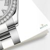 Rolex Lady-Datejust 28, Oystersteel and 18k White Gold, Ref# 279384RBR-0020