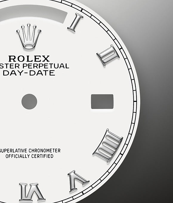 Rolex Day-Date 36 White gold Ref# 128349RBR-0025