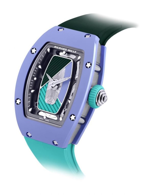 Richard Mille 07-01 Automatic Coloured Ceramics Pastel Blue