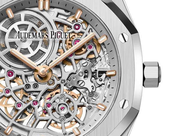 Audemars Piguet Royal Oak "JUMBO" EXTRA-THIN OPENWORKED "50TH ANNIVERSARY" Ref# 16204ST.OO.1240ST.01