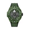 Hublot Big Bang SANG BLEU II GREEN CERAMIC Ref# 418.GX.5207.RX.MXM22