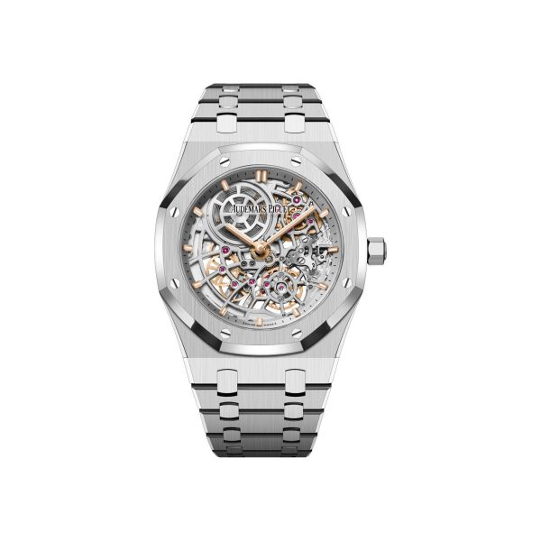 Audemars Piguet Royal Oak "JUMBO" EXTRA-THIN OPENWORKED "50TH ANNIVERSARY" Ref# 16204ST.OO.1240ST.01