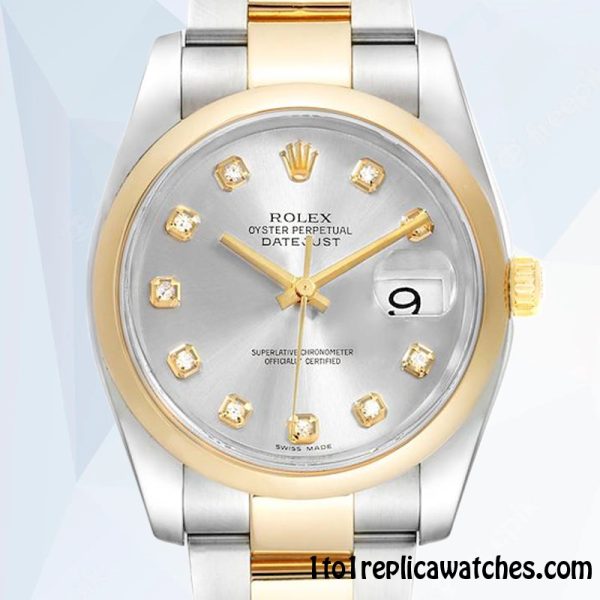 1:1 Replica Rolex Datejust 116203SDO Men's Rolex Calibre 2836/2813 12mm Automatic