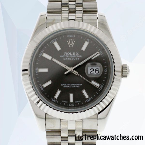 1:1 Replica Rolex Datejust Rolex Calibre 2836/2813 116334BKSJ Men's 16mm Automatic