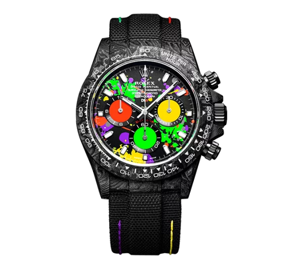 ROLEX Diw Daytona carbon motley 40mm oyster black