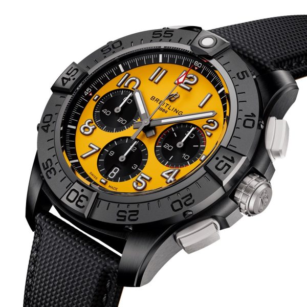 Unworn Breitling Avenger B01 Chronograph 44 Night Mission Ref# SB0147101I1X2